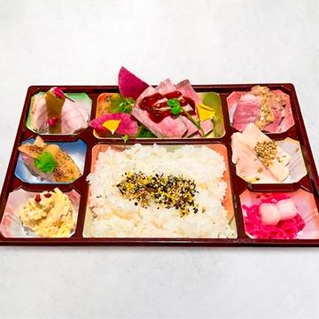 低温調理の五種盛り弁当