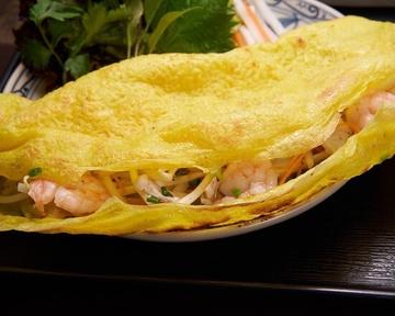 バインセオ(ベトナム風お好み焼き)