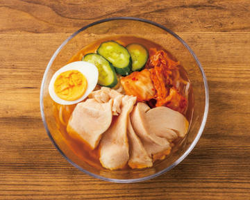 炙りチャーシュー冷麺 Roasted pork cold noodles
