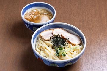 チャーシュー極太平打ちつけ麺(塩)