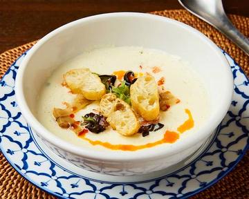 鹹豆漿[シャドゥジャン]豆乳スープ(216cc) Soy Milk Soup (216cc)