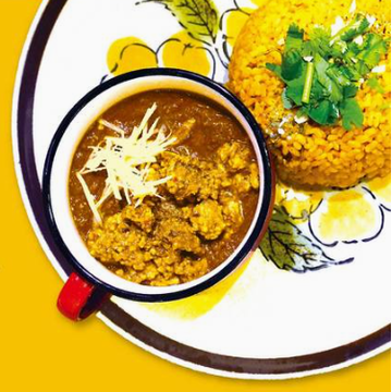 肉カレー+ココナッツミルク