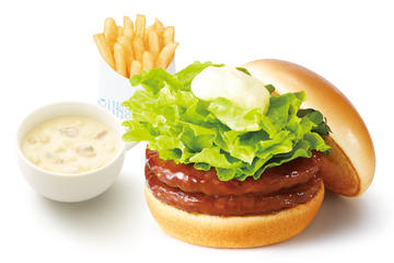 【+60円ドリンクセット】ダブルテリヤキバーガー