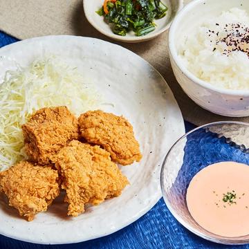 【ピリ辛】特製からあげ6個弁当 明太クリーム