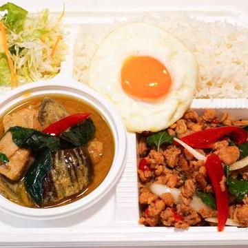 ガパオ・グリーンカレーセット☆タイセレクト認定レストラン☆