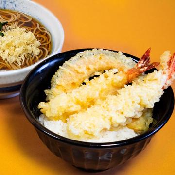 海老天丼セット(海老×2、南瓜)