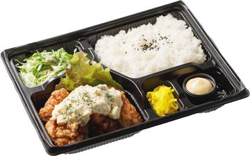 南蛮弁当 Fried thigh chicken with sweet vinegar and Tartar sauce bento