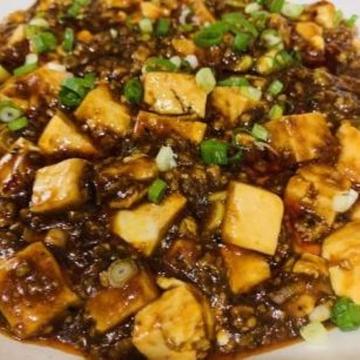 麻婆豆腐盖面