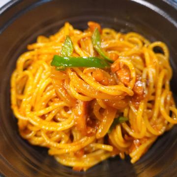 ナポリタン Naporitan (Japanese style tomato ketchup pasta)
