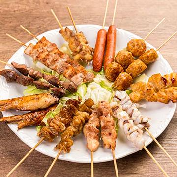 焼き鳥盛り合わせ20本