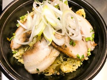 高菜チャーハンチャーシュー丼