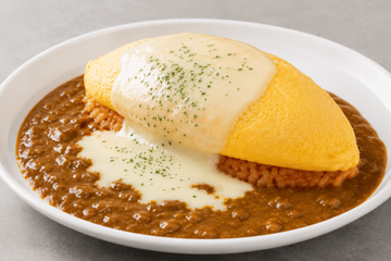 カレーチーズソースオム