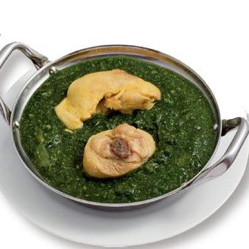 ほうれん草マトンカレー