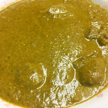 ほうれん草マトンカレーSpinach Mutton Curry