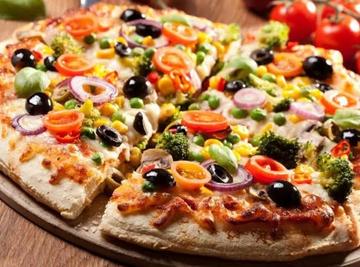 ミックス野菜ピザ Mixed Vegetable Pizza