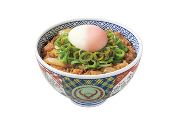 ねぎ半玉牛丼