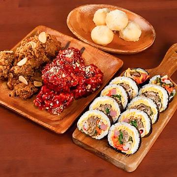 ぺブロセット「満腹」大根ピクルス・お餅・ポテト付き