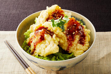 サクッと鶏天丼