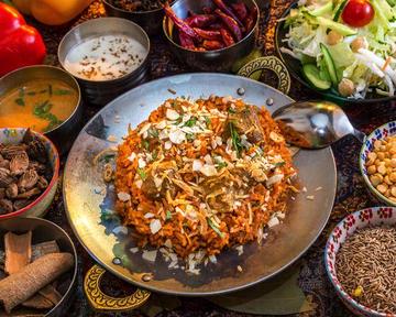 マトンビリヤニセット Mutton Biryani Set