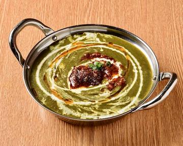 マトンサグカレー Mutton Saag Curry