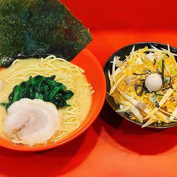 ラーメン +辛ネギチャ丼