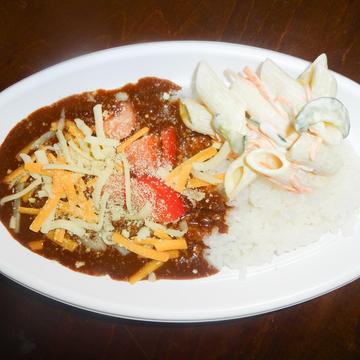 チーズとトマトのカレー