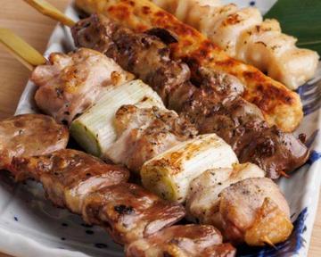 焼き鳥5本盛り合わせ
