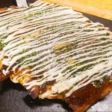 ぶた納豆玉お好み焼