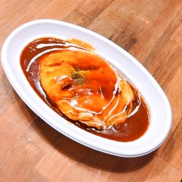 ふわとろオムライスのハヤシソース