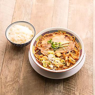 サバ醤油そば+白ごはん