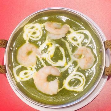 ほうれん草エビ sag prawn