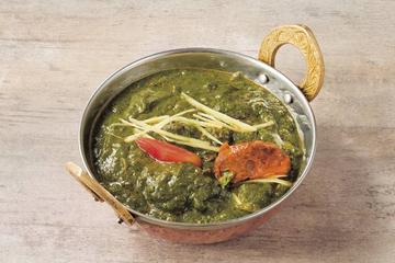 マトンほうれん草カレー Mutton Spinach Curry