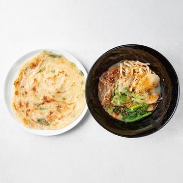 ベーシック麻辣湯+葱油餅