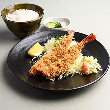 エビフライ定食