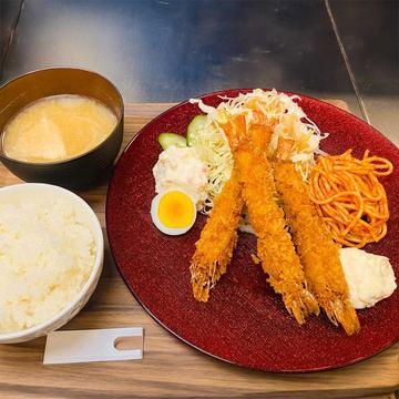 エビフライ定食