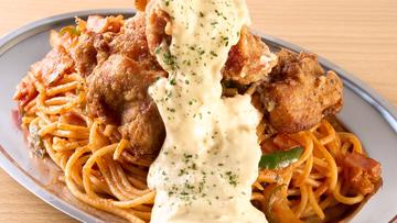 タルタルチキン＆ナポリタン Tartar Chicken＆Napolitan