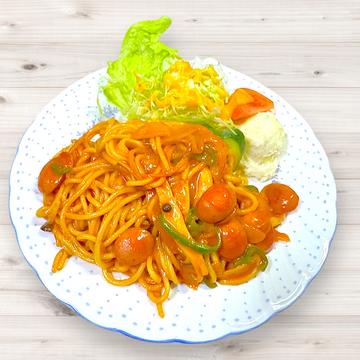 ナポリタン(サラダ・スープ付き)