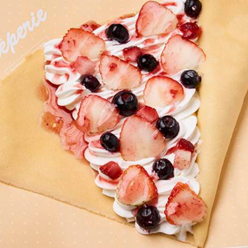 ダブルベリー Double Berry white whipped cream crepe