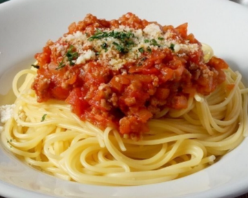 ミートソーススパゲティ