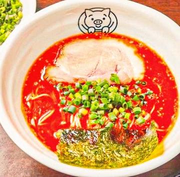 赤博多ラーメン Red Hakata Ramen Noodles