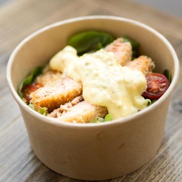 ノルウェーサーモンフライ丼