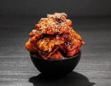甘辛レッドのから揚げ3個