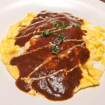 ふわとろオムライス デミグラスソース