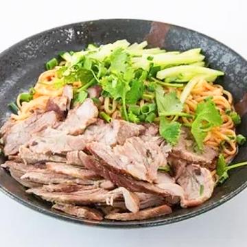 汁無し新疆冷麺