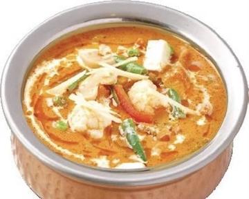 パニールマカニカレー Paneer makhani curry