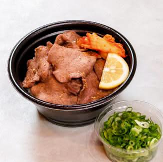 ぶっかけねぎ牛タン丼