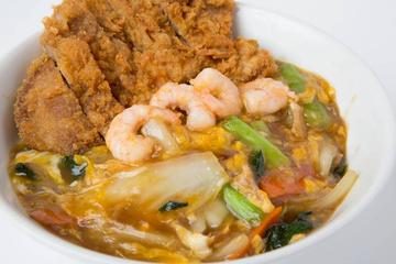 カツ中華丼