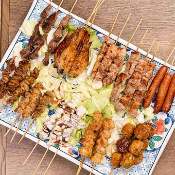 焼き鳥盛り合わせ30本