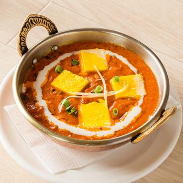 パニールバターマサラカレー/Paneer Butter Masala Curry