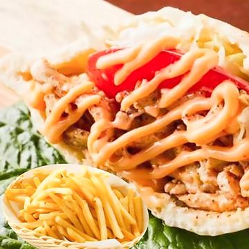 ケバブサンド＆ポテトフライド KEBABSANDO＆POTATOFRY